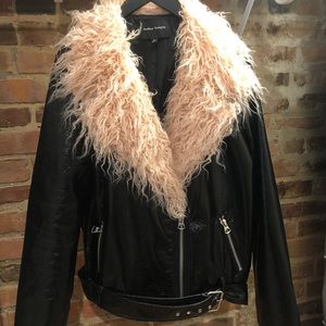 Black pleather jacket